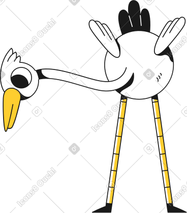 Stork PNG, SVG