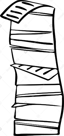 big pile of papers PNG, SVG