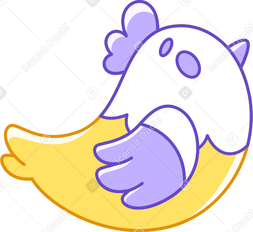 small chicken PNG, SVG