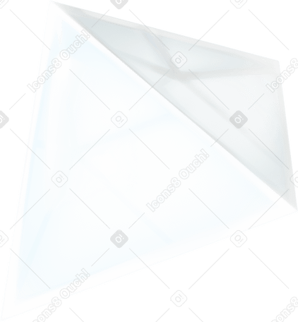 clear prism PNG, SVG