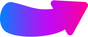 Seta com gradiente PNG, SVG