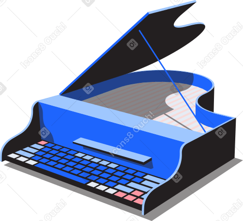 Flügel mit computertastatur PNG, SVG