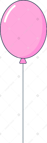 pink balloon Illustration in PNG, SVG