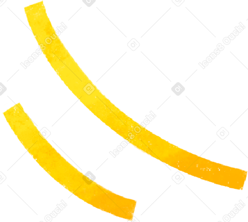 two yellow line в PNG, SVG