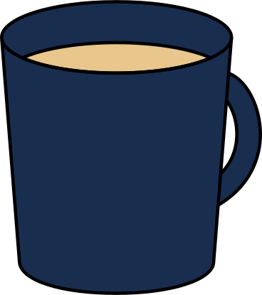 Blue cup PNG, SVG