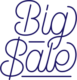 ビッグセールレタリング のイラスト Png Svg Gif