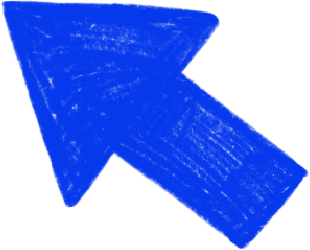 blue computer arrow PNG, SVG