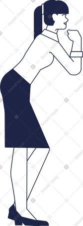 woman standing PNG, SVG