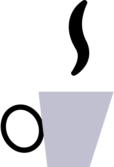 Illustrazione animata tazza in GIF, Lottie (JSON), AE