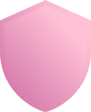 Pink shield PNG, SVG