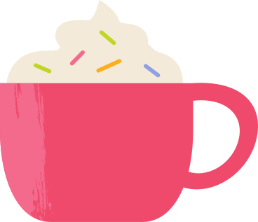 Becher mit einem üppigen kaffeegetränk PNG, SVG