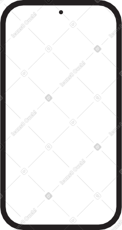 cell phone window PNG, SVG