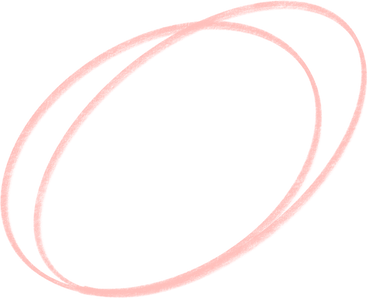 round pink line shapes PNG, SVG