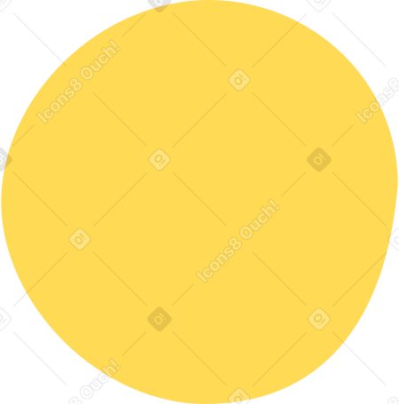 yellow circle PNG, SVG