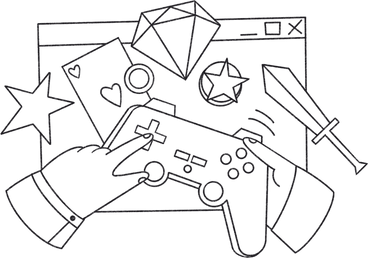 online games with joystick PNG, SVG