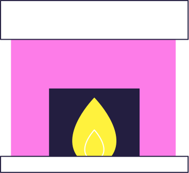 Fireplace PNG, SVG