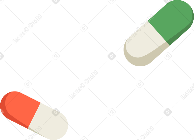 Pílulas médicas PNG, SVG