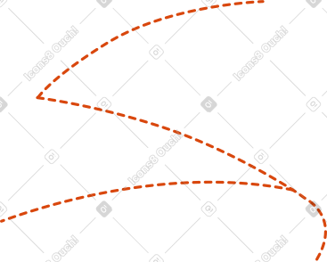 Multiple curved dotted lines PNG, SVG