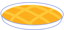 ボウルとパイ のイラスト Png Svg Gif