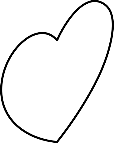 white heart PNG, SVG