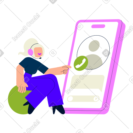 从事支持服务的女性专家 PNG, SVG