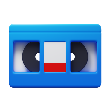VHS tape PNG, SVG