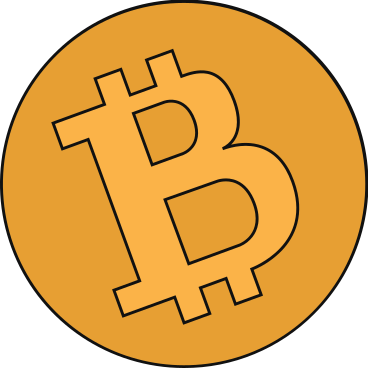 yellow bitcoin coin PNG, SVG