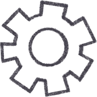 small gear Illustration in PNG, SVG