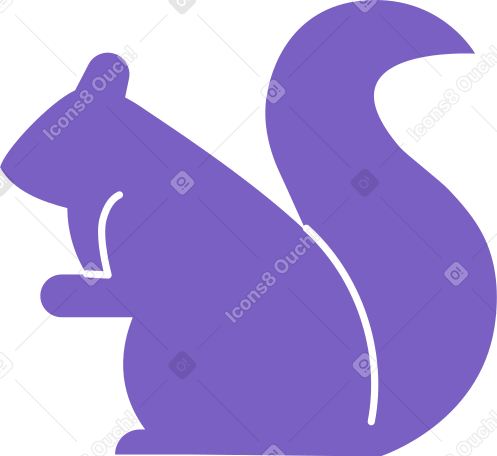 squirrel PNG, SVG