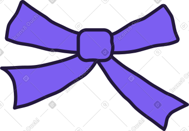 Ribbon bow PNG, SVG