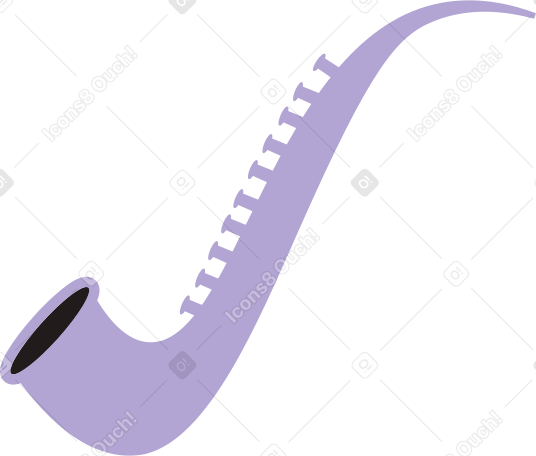 saxophone Illustration in PNG, SVG