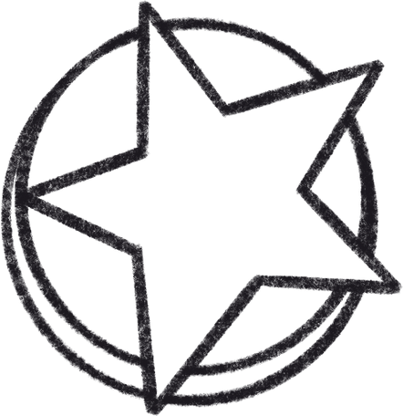 coin with star Illustration in PNG, SVG