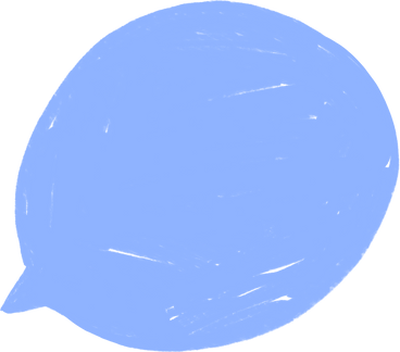 blue speech bubble PNG, SVG