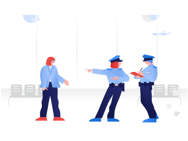警察は罰金を与える PNG、SVG