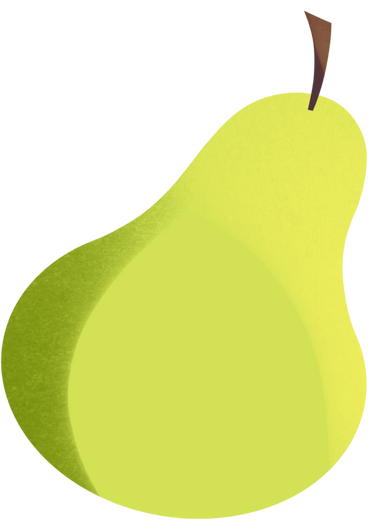 green pear PNG, SVG