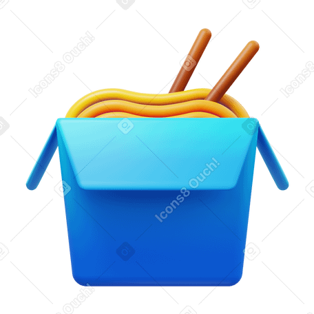 3D chinese noodle PNG, SVG
