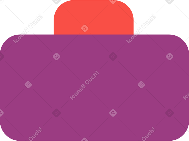 small burgundy button Illustration in PNG, SVG
