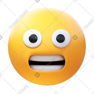 Grimacing face PNG, SVG