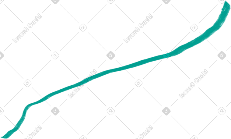 long green line PNG, SVG