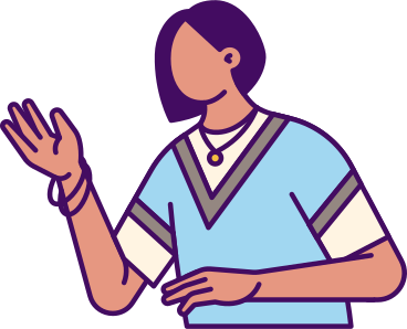 woman raising hand PNG, SVG