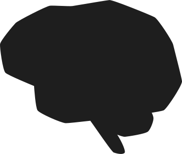 shadow of brain PNG, SVG