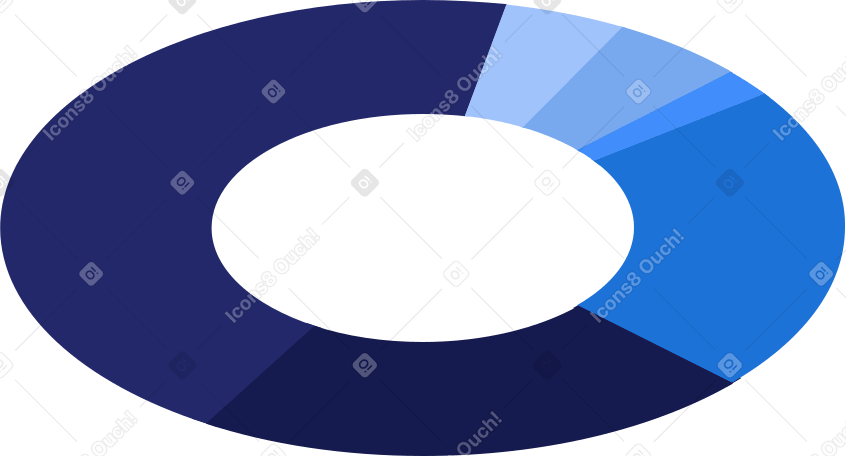 pie-chart Illustration in PNG, SVG