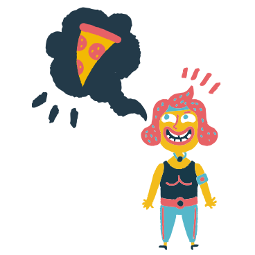 I wish i could have some pizza right now PNG, SVG