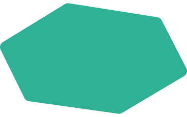green hexagon PNG, SVG