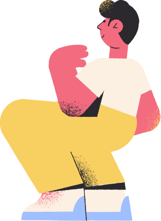 座っている男 のpngとsvgでのイラスト