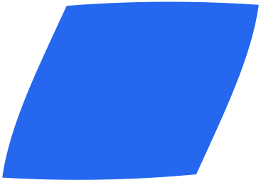 Parallelogram blue PNG, SVG