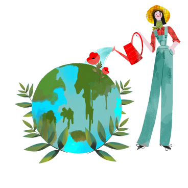 Planet care PNG, SVG