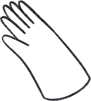 rubber glove PNG, SVG