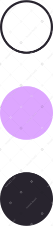 Tres círculos de colores PNG, SVG