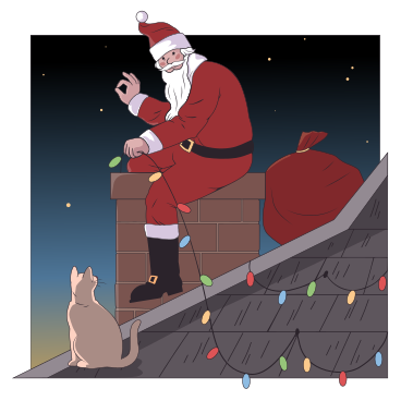 The Magic of Santa Claus PNG, SVG